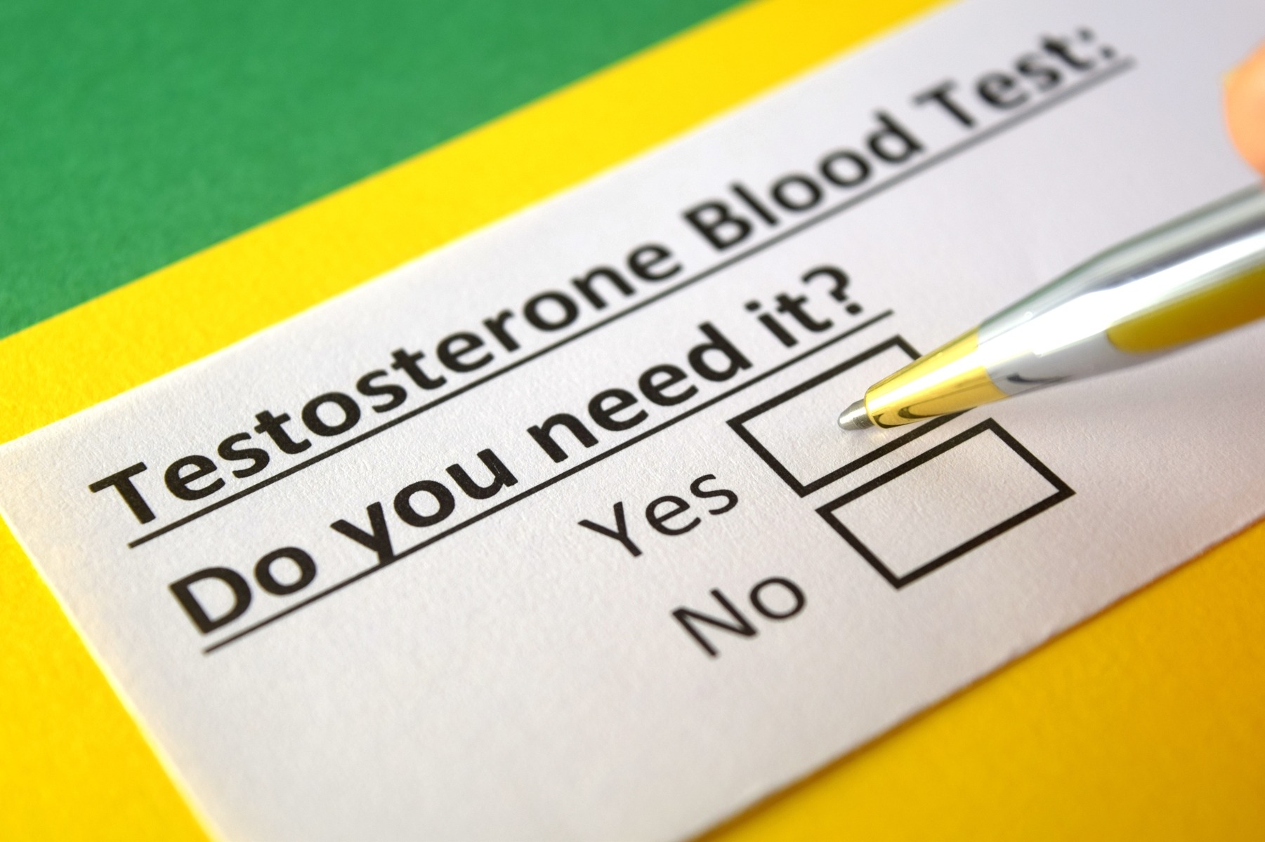 Testosterone Blood Test